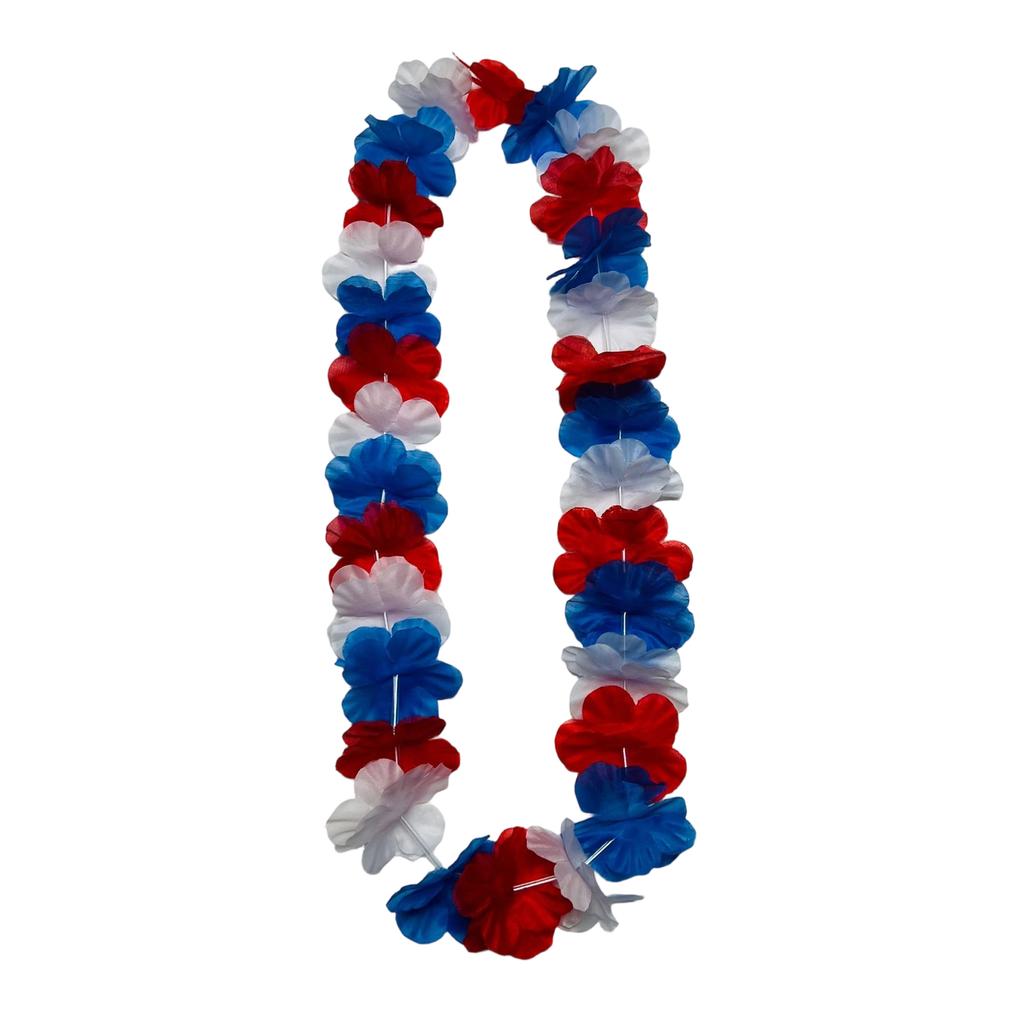 Independence Day Patriotic Floral Print Set - Adult Party and Dance Outfit
