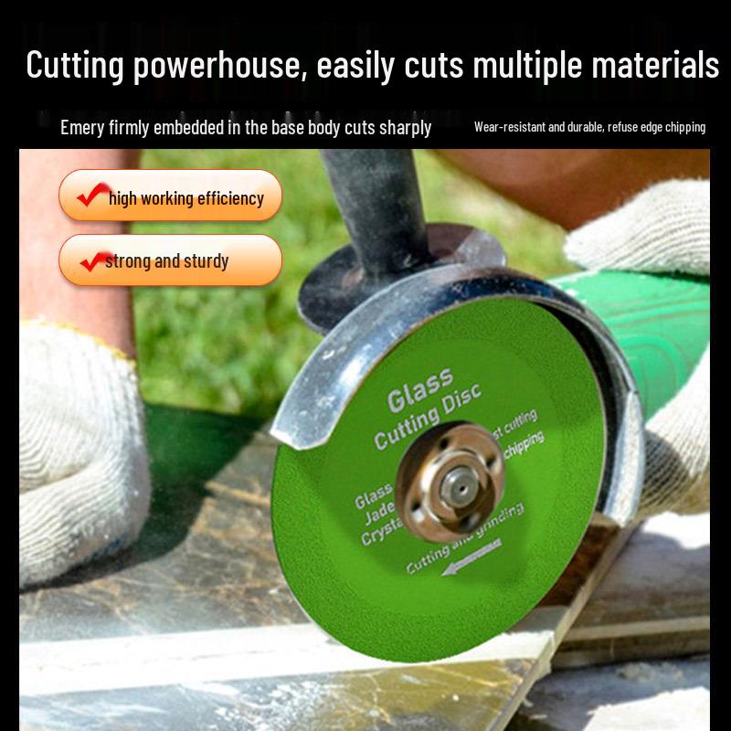 Ultradünne Grüne Diamanttrennscheibe für Glas, Jade, Weinflaschen & Keramikfliesen