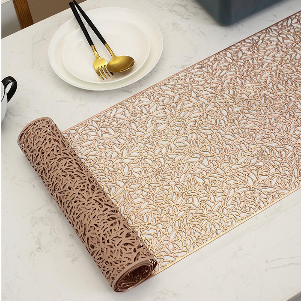 Rectangular Hollow Table Runner Creative Table Cover New Tablecloth