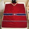 Montreal Canadiens Flannel Blanket, High quality Comfortable for All Seasons, Home Decor, Warmth and Comfort