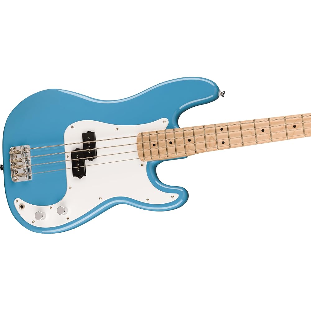 Squier by Fender Squier Sonic™ Precision Bass®, Maple Fingerboard, White Pickguard, California Bl...