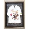 Mens Streetwear Long Sleeve T-Shirt Vintage Graffiti Print Loose Fit Teens