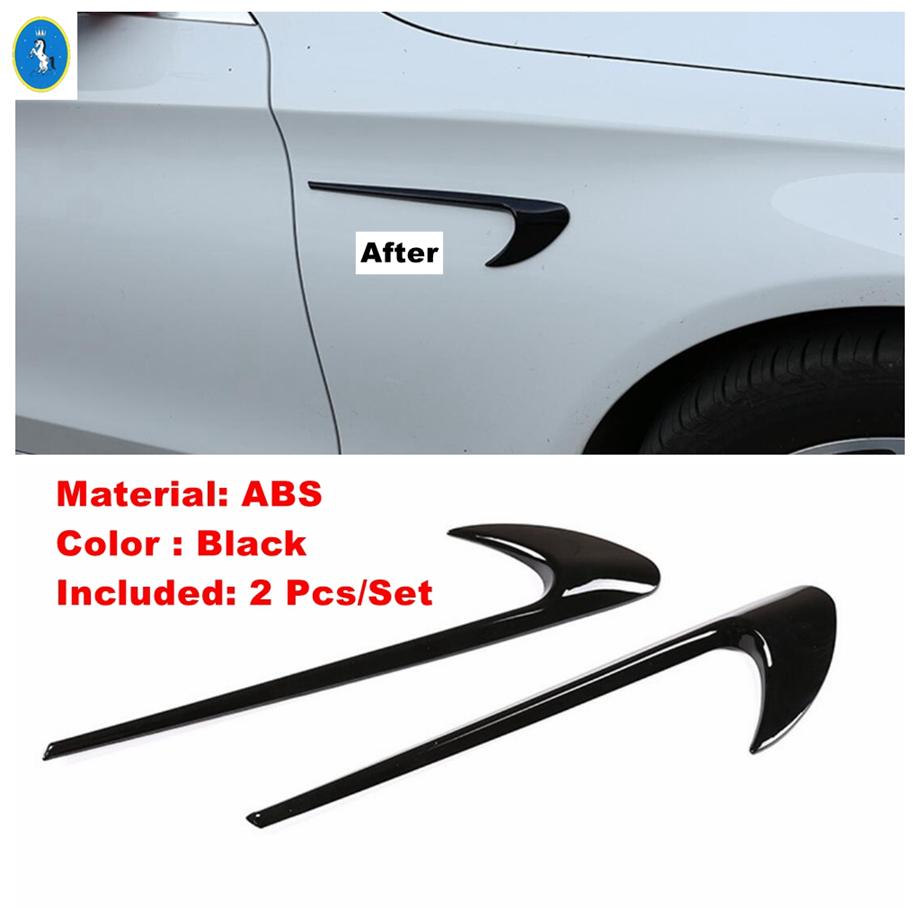 

Car Accessories Side Body Leaf Foliage Fender Door Decor Flank Wing Stripes Cover Trim For Benz A B C E GLA GLC CLA GLE CLS GLS чёрный
