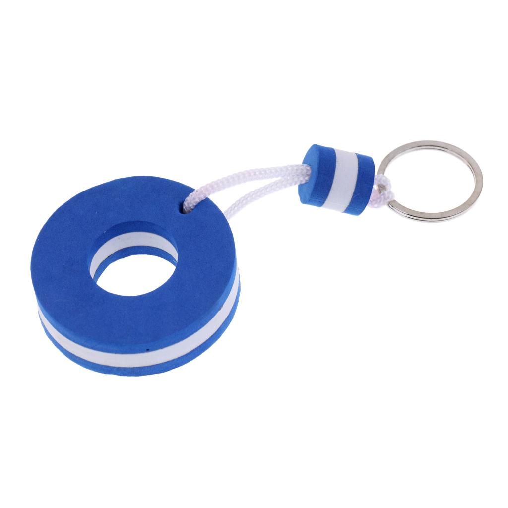 Yachting Boating Floating Key Chain Key Ring -Anchor Rudder Surfboard Dol Floating Key Ring for Kayak Fishing Boat