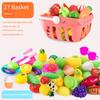 Toys play house kitchen cut fruit and vegetable set, and play house can cut fruit Children Boys Girls