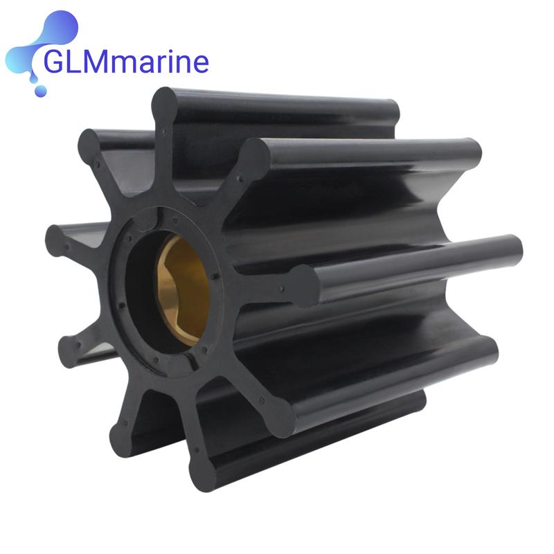 Impeller For JMP 8201-01 Marine Engine Water Pump Replace Doosan 65.06804-0001 DJ PUMP 088-0901