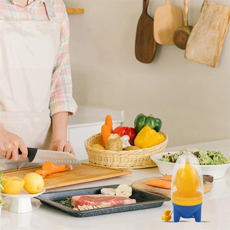 Materiale per uso alimentare Shaker Manuale per Uova Mixer Spinner Strumento Manuale Multifunzionale Spinner per Uova nel Guscio con Coulisse Strumenti per la Cottura