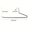 10 Pieces/set of Pants, Metal Hangers for Heavy-duty Vests, Scarves, Wardrobes, Home Dormitories, Household Storage
