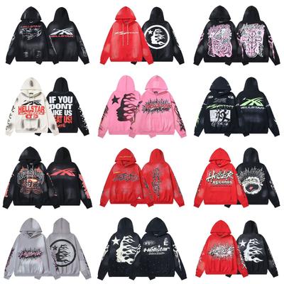 Neue ellstar tide Marke High Street Waschwasser Alter Hoodie Herren und Damen Paare Pullover