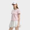 Fila Original Cool Touch Youth Trend T-Shirt Women Tops Pink F11W629110FPK