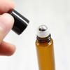 1Ml 2Ml 3Ml 5Ml 10Ml Amber Thin Glass Roll On Bottle Empty Refillable Bottle Sample Test Essential Oil Perfume Vials With Roller