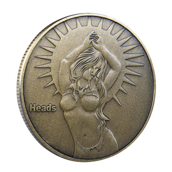 

Монета вызова для пар, сексуальная женская двусторонняя монета, коллекционная любовная монета, монета вызова для взрослых, монета для девушек на удачу, для мужчин и женщин, для свидания