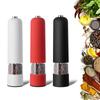 Battery Electric Automatic Grinder Salt Pepper Mill with LED Light Adjustable Coarseness Spice Grinder Cooking Tool YMQ002