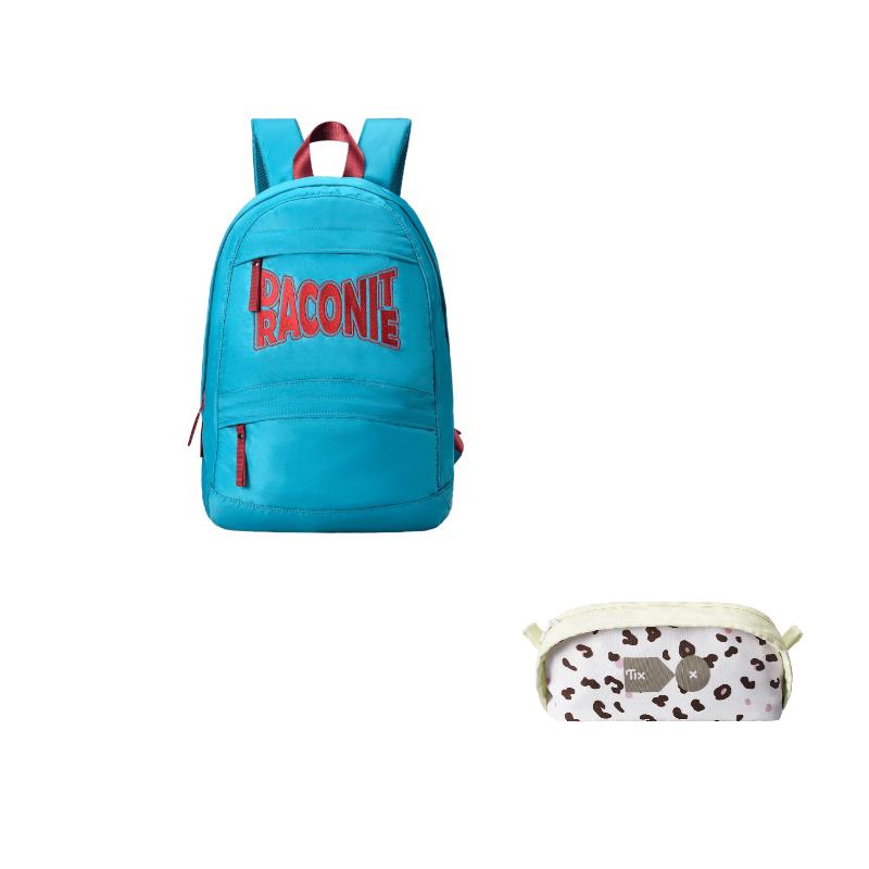 DRACONITE Polyester Backpack Regular Unisex Blue DRA1088