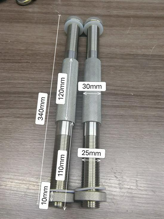 Adjustable 304 Stainless Steel Dumbbell Barbell Set for Home Fitness - Ships in 5 Days