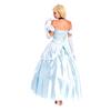 AMAZON hot sale, sexy ball blue queen dress plus inner petticoat, medieval court dress M4616