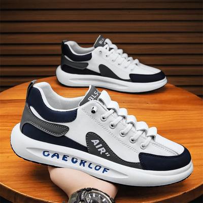 Men Sneakers Casual Shoes Fashion Lace-Up Designer Vulcanized Shoes Breathable Flat Sport Shoes Zapatos De Hombre 2024