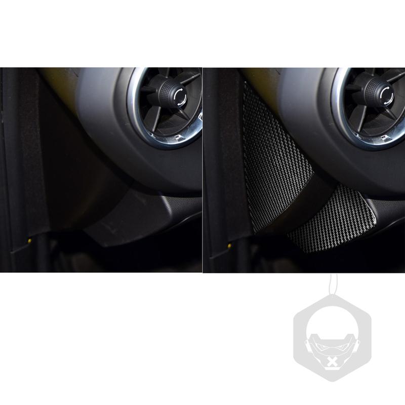 Real Carbon Fiber Car Accessories Dashboard Side Panel Decorative Trim Cover Soft Sticker For Chevrolet Camaro 6th Gen 2016-2025