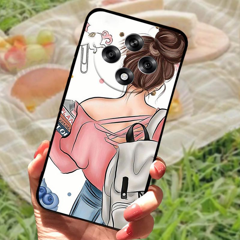 Für OPPO Reno 12 F Hülle Marmor Weiches Silikon Stoßfest Coque Für OPPO Reno 12F 5G Schützen Handyhülle Reno12F Fundas