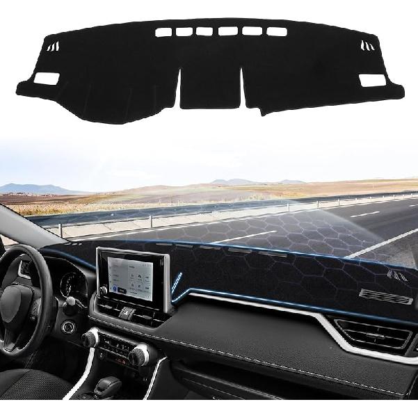Dash Cover For 2015-2025 Ford Edge Dashboard Cover Mat For Edge Accessories Sunshade Nonslip Mesh Protector No Glare