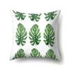Polyester Pillowcase Nordic Plant Ins Style Flower Print Peach Leather Velvet Pillowcase