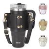 TYESO Tumbler Holder Water Bottle Drink Shoulder Strap Adjustable Carry 65-118cm Card Compartment Convenient Carrying Suitable Commuting School Use