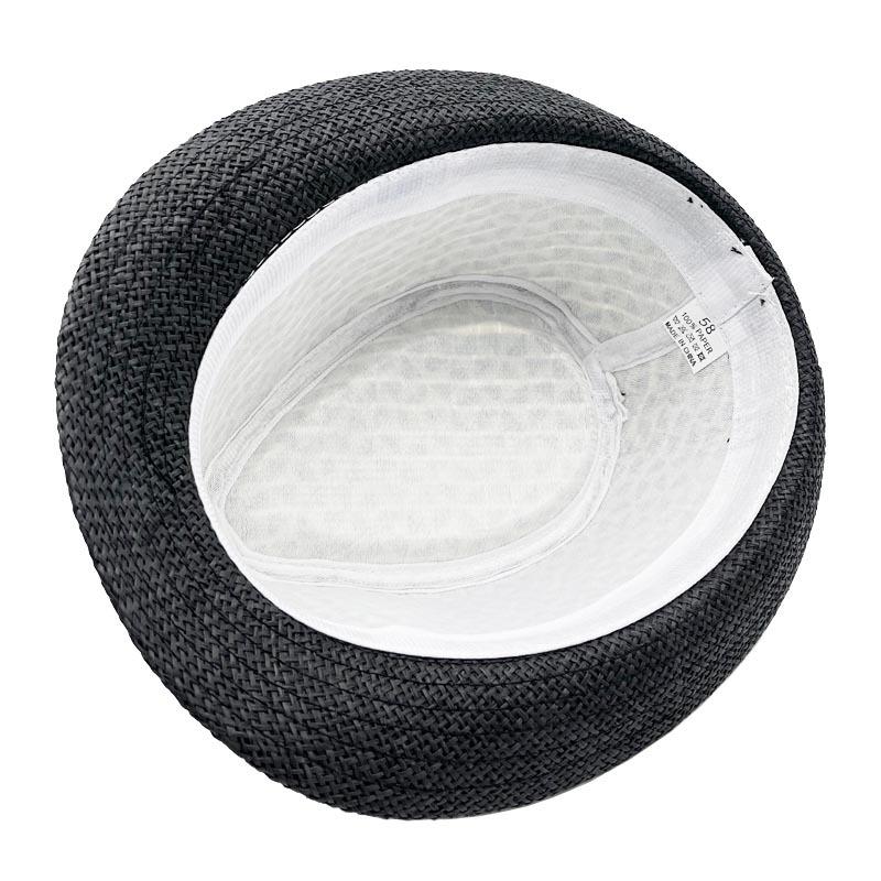 Europe and the United States hot-selling curled edge jazz hat summer straw paper woven outdoor top hat jazz hat fashion beach shade