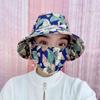 Premium Summer New Hat Mask Integrated Sun Hat Sun Protection Large Brim Mask Veil Summer Tea Picking Cycling