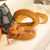 Jucării de pluș cu șarpe Kawaii de 70-280 cm Pit Viper Realistic Umplut Cobra Animal Bumbac moale Păpușă drăgălașă Piton Cadouri de aniversare pentru băieți