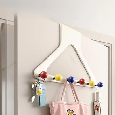 Dopamine-Boosting Strong Adhesive Wall Hooks Multi-Purpose No-Drill Hangers for Dormitory Room Bags Clothes Bathroom Storage Org