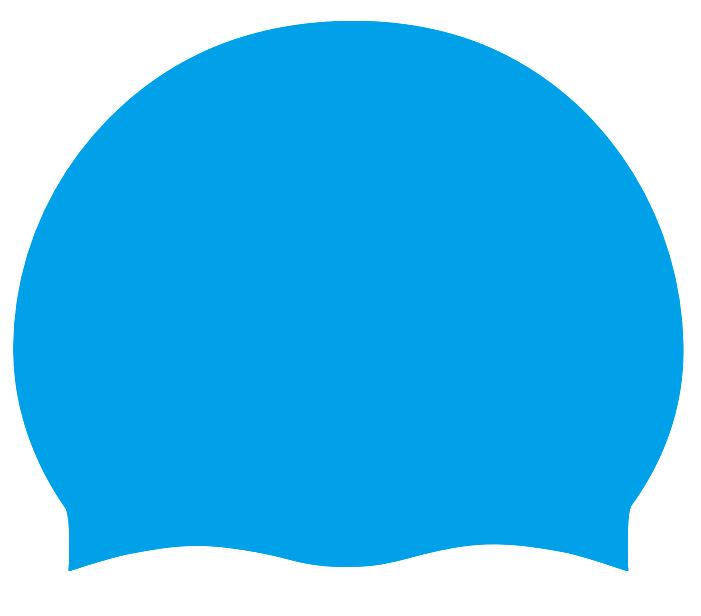 Adult & Children's Silicone Swim Cap - Unisex, Solid Color, Plus Size, Customizable with Logo