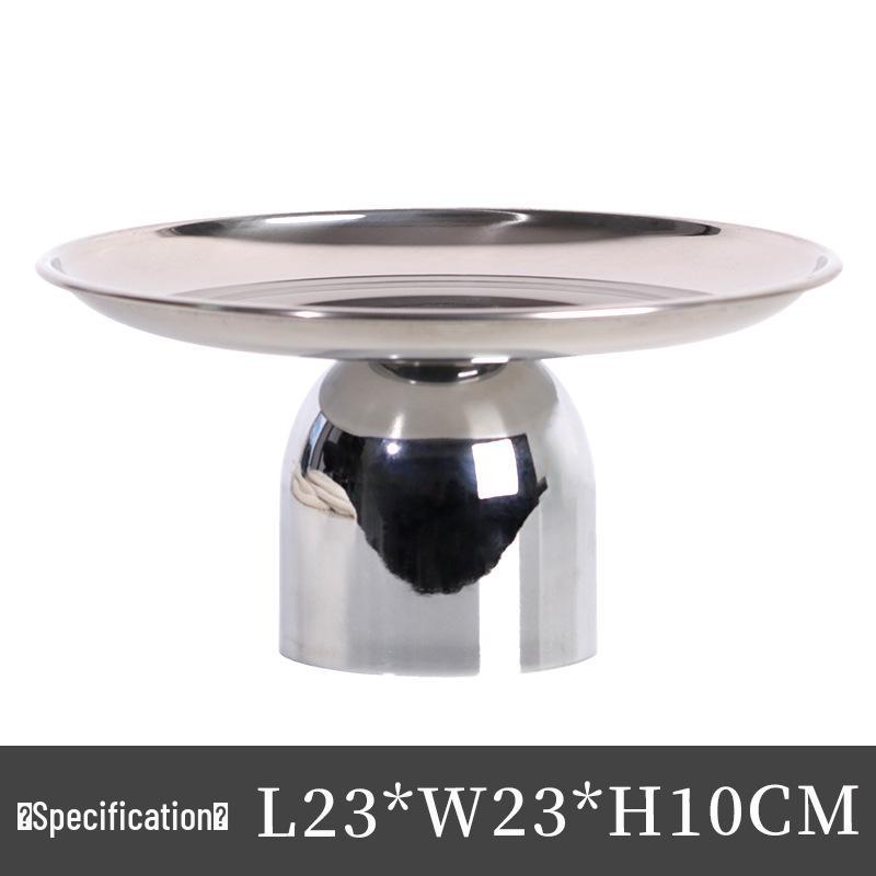 Nordic Minimalist High-Footed Fruit Bowl & Coffee Table Tray for Modern Décor