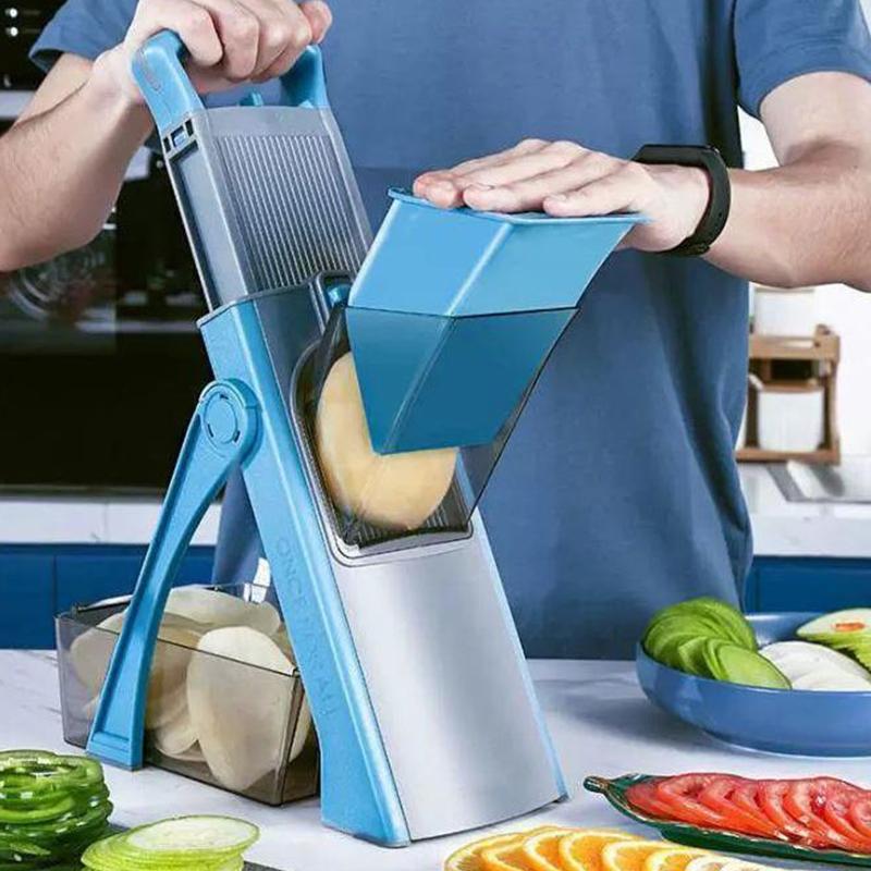 Küchenwerkzeuge Gemüseschneider Multifunktionaler Gemüseschneider Zitronenschneiden Küchenreibe Aufschnittschneider Wassermelone