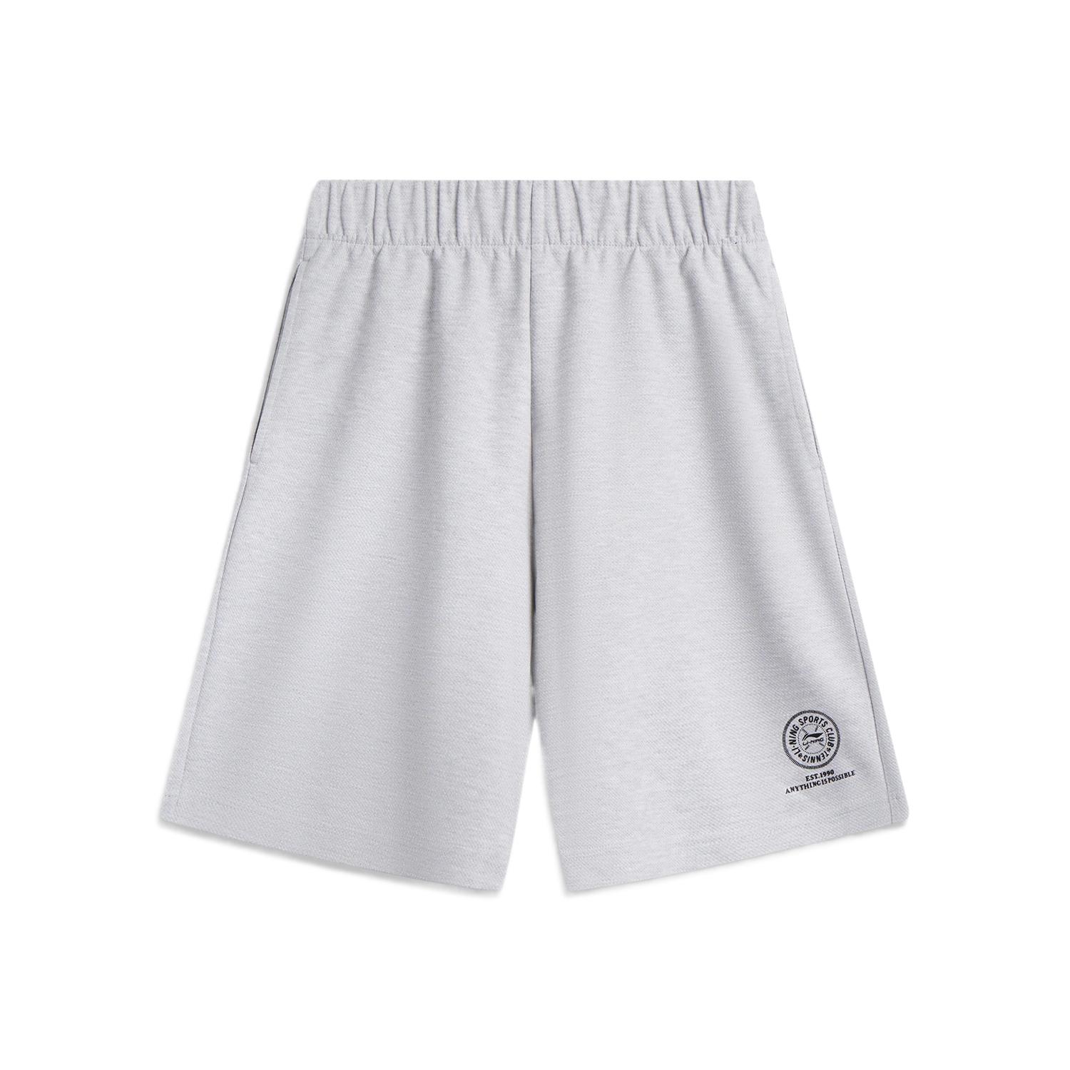 Li Ning Life Однотонные Удобные Простые Спортивные Шорты Мужские шорты AKSV455-2 M