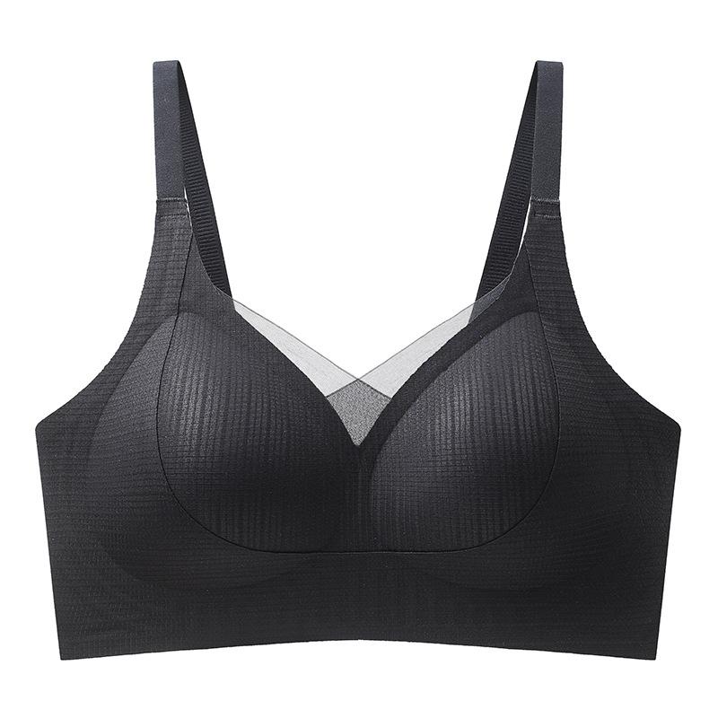 Natal Year Lift Underwear Women's Small Breasts Gather New Traceless Steel Rim Soft Support Anti-Sagging Bra