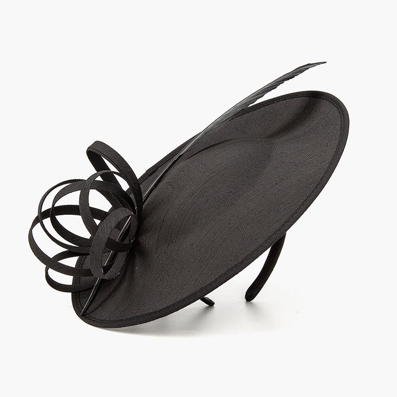 Linglong 2025 Spring/Summer Women's Retro Bow Headband & Hat