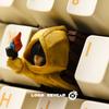 New Anime Little Nightmares Series Personalization Mechanical Keyboard Light-Transmitting Workmanship Keycap Esc Periphery Gifts