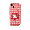 Air cushion flower KT cat plaid for iPhone11promax iPhone 11 mobile phone case 11 silicone xr female xs tide