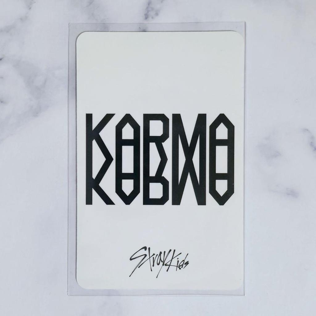 [USED] Stray Kids KARMA American Walmart Bonus Trading Cards Changbin and Seungmin