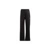 Women's Embossed Logo Wide-Leg Pants Black IA3178