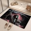 D-Dark Grim Reaper  Anime Entrance Door Mat Nordic Style Home Doormat Bathroom-Toilet Mats Bedroom Hotel Decor Mat