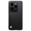Compatible with INFINIX HoT 70/60, Plain Leather Sound Transmission Note Edge Case.