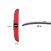 DBTCSF1 4Pcs Rubber Anti Collision Strip Car Door Rearview Mirror Protector Stickers For Jeep Renegade Wrangler JL JK Liberty Trail Hawk