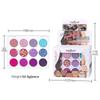 Shimmer Transparent 12 Color Eye Shadow Palette Earth Color Pearlescent Matte Makeup Ins Eye Shadow