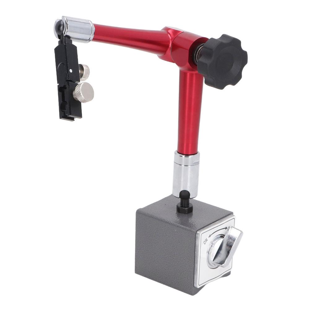 Soporte de Base Magnética Base de Indicador de Carátula Brazo Ajustable Herramienta de Fijación Universal para Medición