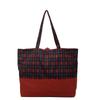 2025 Women's Plaid Canvas Tote Bag: Large Capacity, Autumn/Winter Style