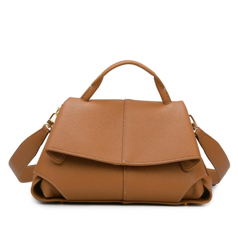 

Crossbody bag new niche hand bag high-end sense versatile bag women s simple large-capacity handbag золотий коричневий колір