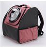 Breathable Transparent Cat Backpack with Detachable Double-Shoulder Design