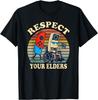 Respect Your Elders Gaming Control Retro Funny Gamer Funny Gift Unisex T-Shirt