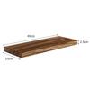 A20F-Wall-Mounted Wooden Shelving For Balcony, Bathroom, And Living Room - Space-Saving Partition And Decorative Storage